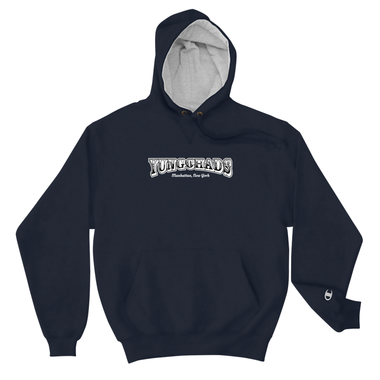 Hood Theory Memes (YUNGCHADS-PWL) Men's Champion Hoodie