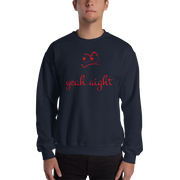 yeah aight (RNB) Unisex Crew Neck Sweatshirt