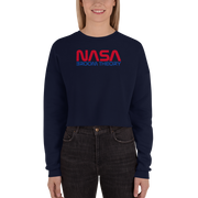 Hood Theory Memes (N.B.T) Women's Crop Sweatshirt