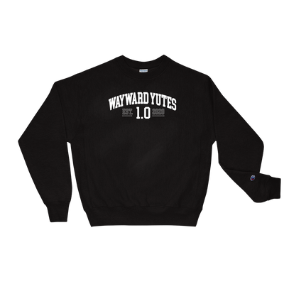 Hood Theory Memes (WAYWARD YUTES-WL) Men's Champion Sweatshirt