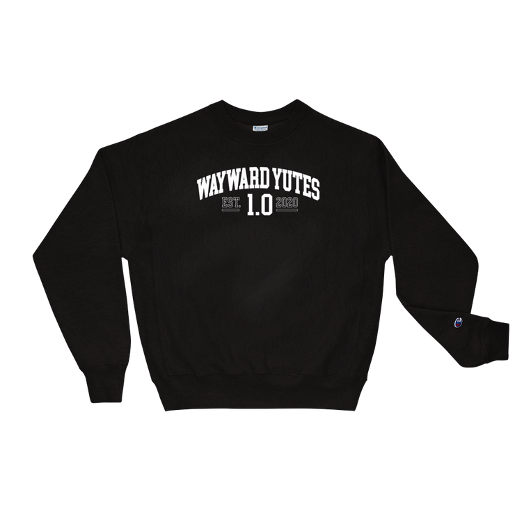 Hood Theory Memes (WAYWARD YUTES-WL) Men's Champion Sweatshirt