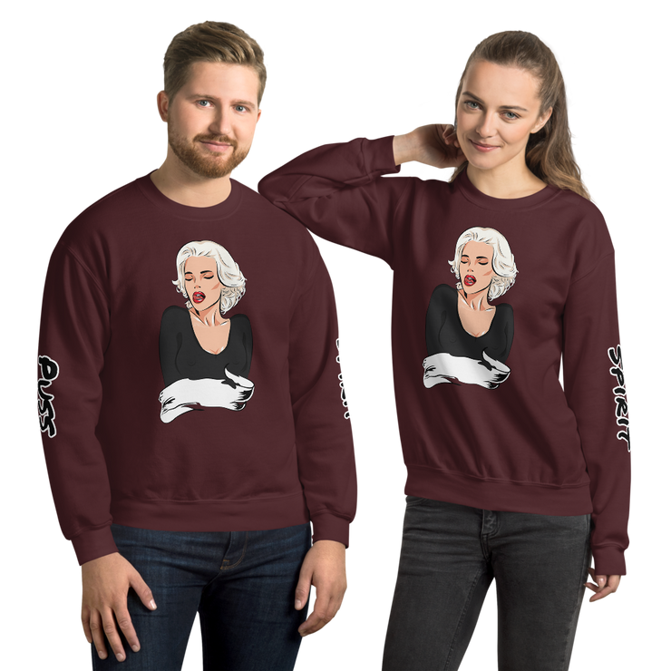 Hood Theory x James Caimen (Puss Spirit) Unisex Crew Neck Sweatshirt