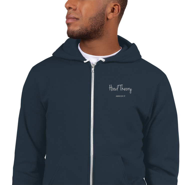 Hood Theory (WEL) Men's Zip Up Hoodie