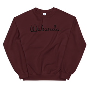 Hood Theory Memes (Wakanda-Black-B) Unisex Crew Neck Sweatshirt