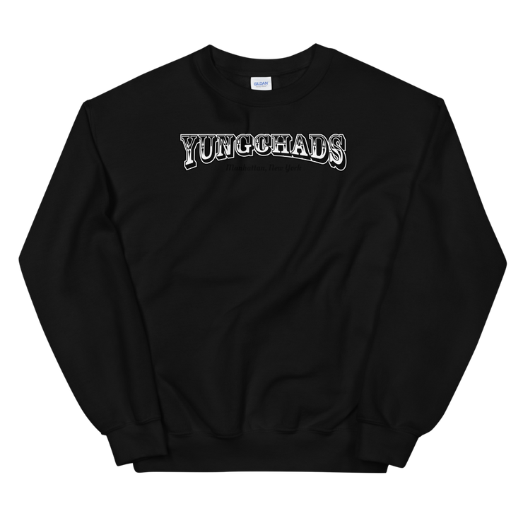 Hood Theory Memes (YUNGCHADS-FBL) Unisex Crew Neck Sweatshirt