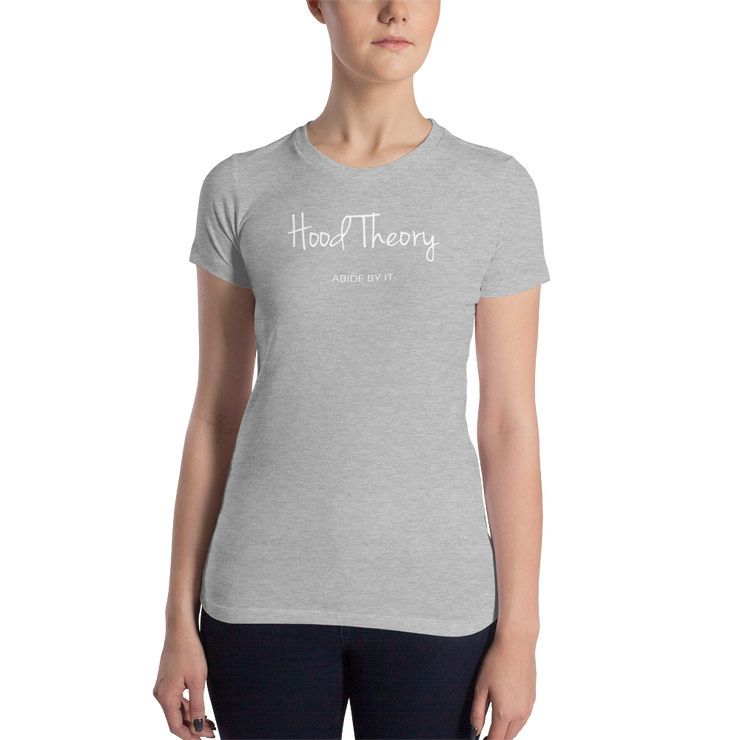 Hood Theory (WNB) Women’s Slim Fit T-Shirt