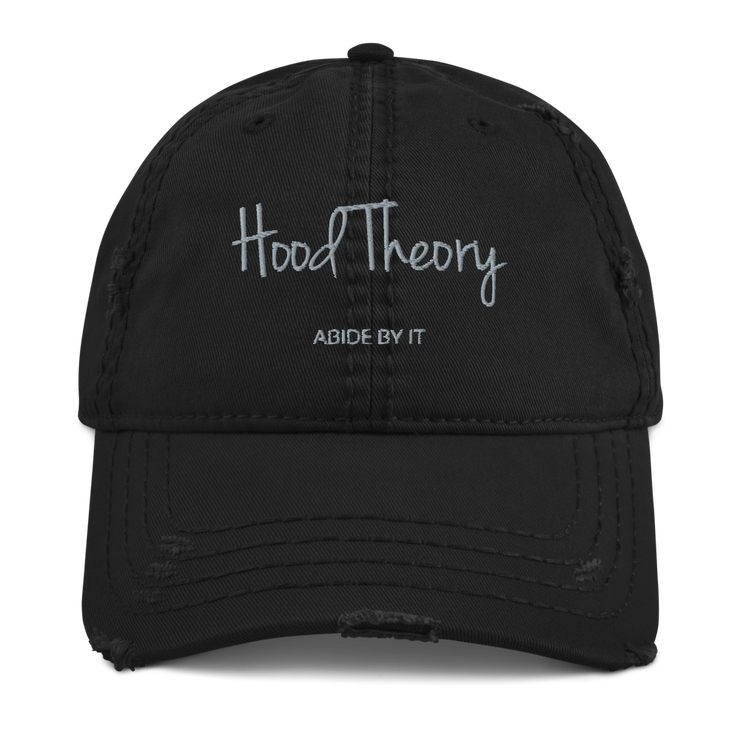 Hood Theory (GEL) Unisex Distressed Dad Hat