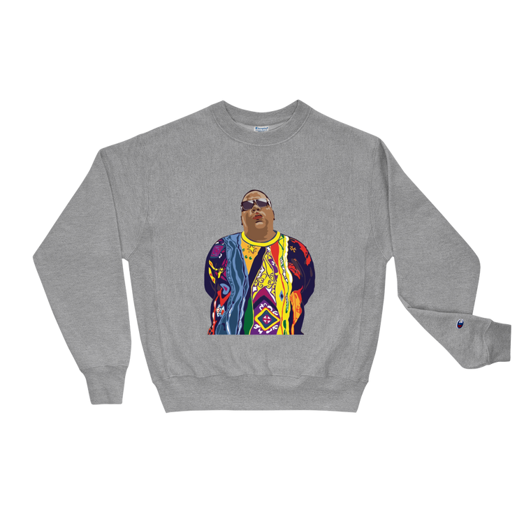 Hood Theory Hip Hop (BIGGIE) Men's Champion Sweatshirt