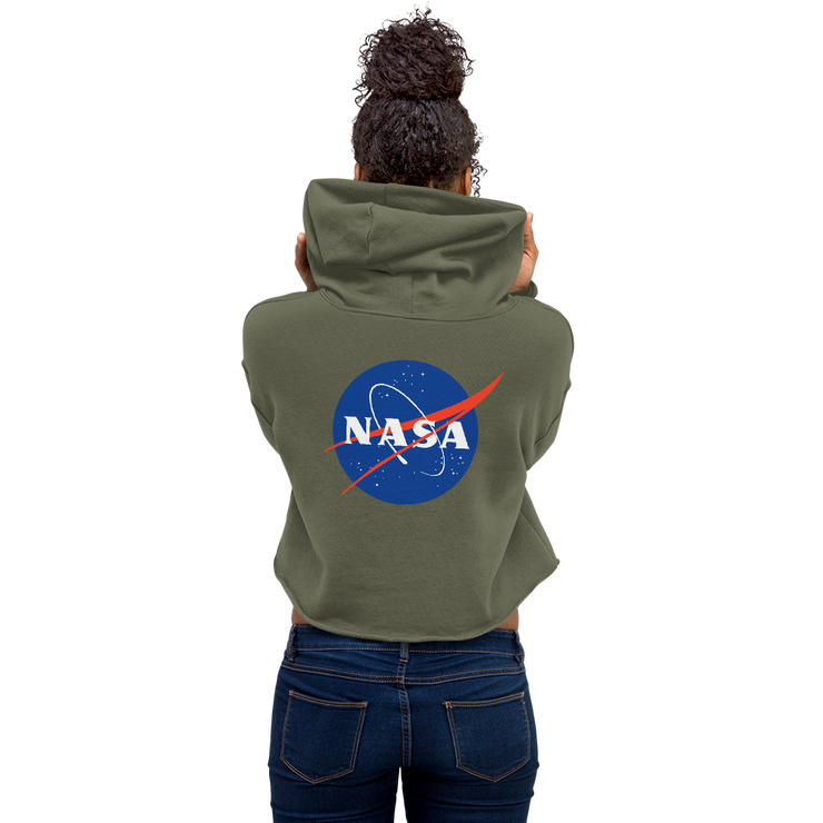 Hood Theory Memes (N.B.T) Women's Crop Hoodie