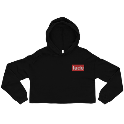 fade (RWEL) Women's Crop Hoodie