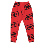 Hood Theory Memes (WAY OFF-Black) All-Over Print Unisex Joggers