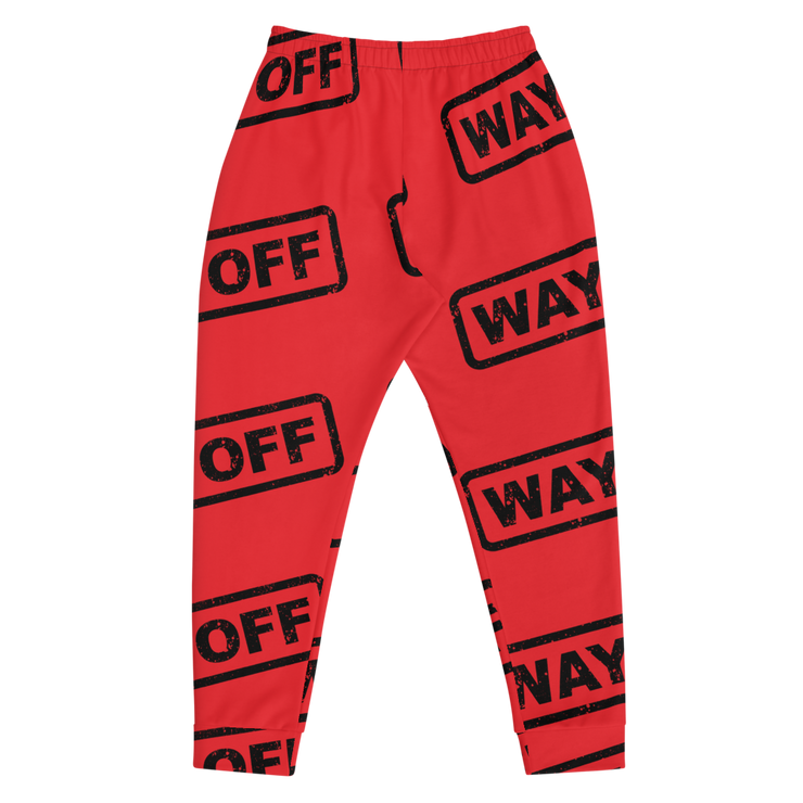 Hood Theory Memes (WAY OFF-Black) All-Over Print Unisex Joggers