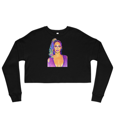 Hood Theory Hip Hop (BEYONCE) Women's Crop Sweatshirt