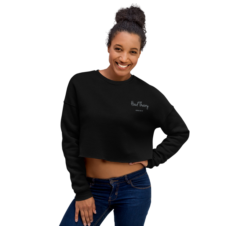 Hood Theory (GEL) Women's Crop Sweatshirt