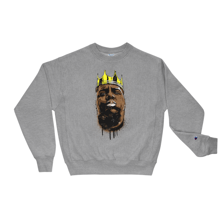 Hood Theory Hip Hop (B.I.G) Men's Champion Sweatshirt