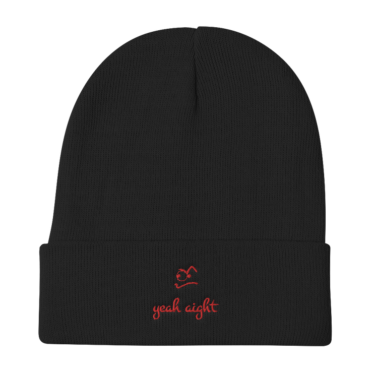 yeah aight (RNB) Unisex Embroidered Beanie