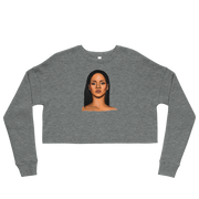 Hood Theory Hip Hop (RIHANNA) Women's Crop Sweatshirt