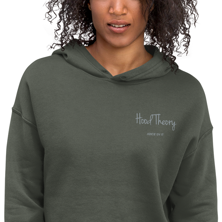 Hood Theory (GEL) Women's Crop Hoodie