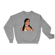 Hood Theory Hip Hop (NICKI) Men's Champion Sweatshirt