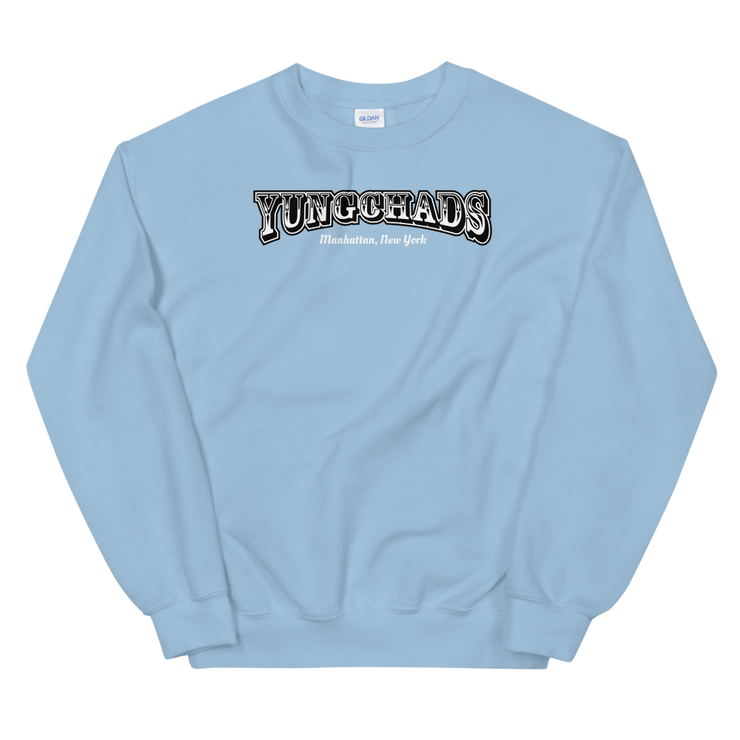 Hood Theory Memes (YUNGCHADS-PBL) Unisex Crew Neck Sweatshirt