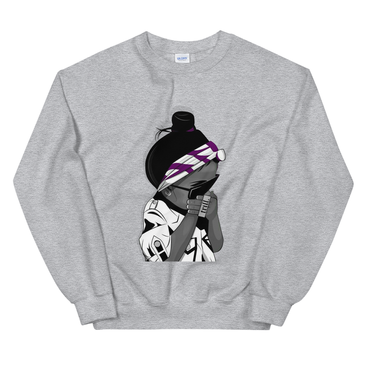 Hood Theory x James Caimen (Trill) Unisex Crew Neck Sweatshirt