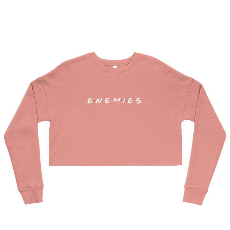 ENEMIES (WL) Women's Crop Sweatshirt