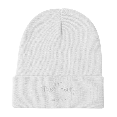 Hood Theory (WEL) Men's Embroidered Beanie