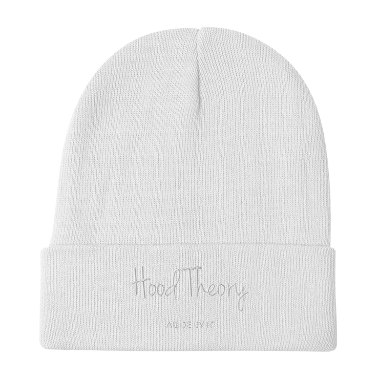 Hood Theory (WEL) Men's Embroidered Beanie