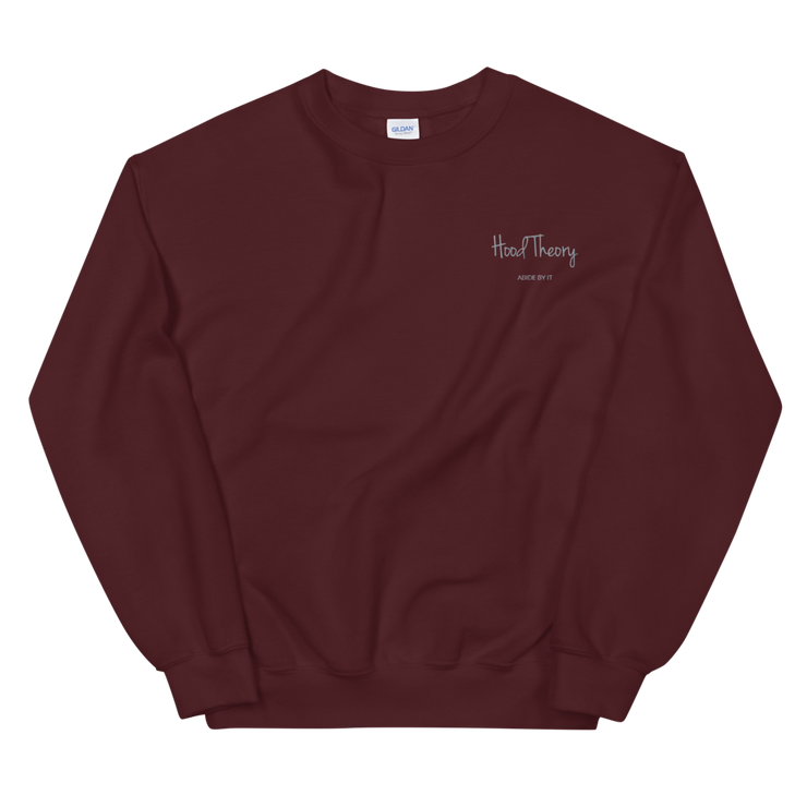 Hood Theory (GEL) Unisex Crew Neck Sweatshirt