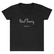 Hood Theory (WNB) Women's Casual V-Neck Shirt