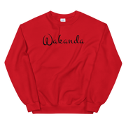 Hood Theory Memes (Wakanda-Black-B) Unisex Crew Neck Sweatshirt