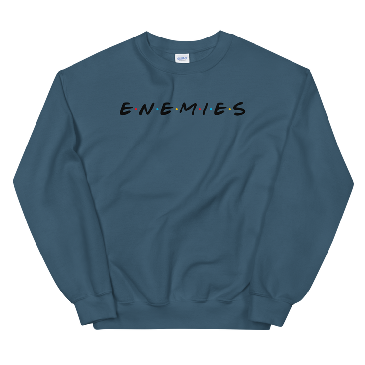 ENEMIES (BL) Unisex Crew Neck Sweatshirt