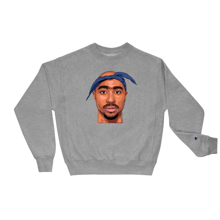 Hood Theory Hip Hop (PAC) Men's Champion Sweatshirt