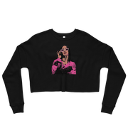 Hood Theory Hip Hop (CARDI) Women's Crop Sweatshirt