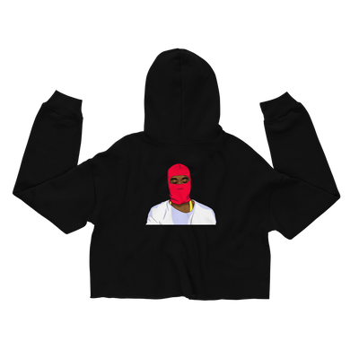 Hood Theory Hip Hop (Ye) Women's Crop Hoodie