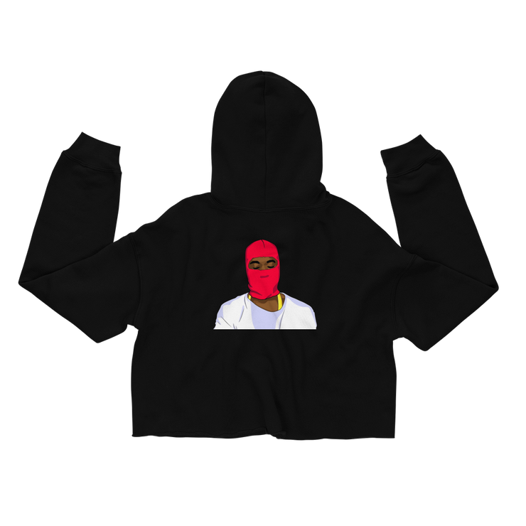 Hood Theory Hip Hop (Ye) Women's Crop Hoodie