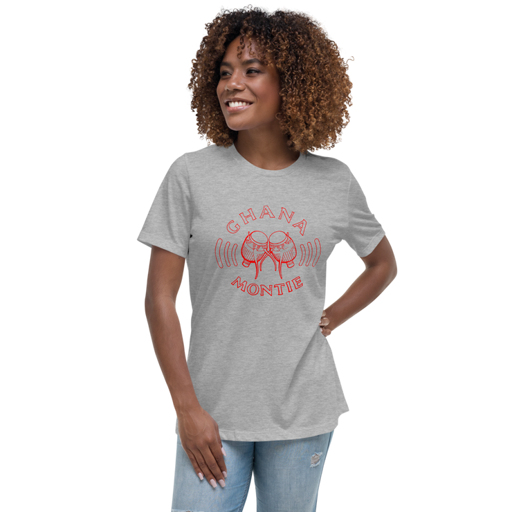 Hood Theory ACCRA (GHANA MONTIE) Women's Relaxed T-Shirt