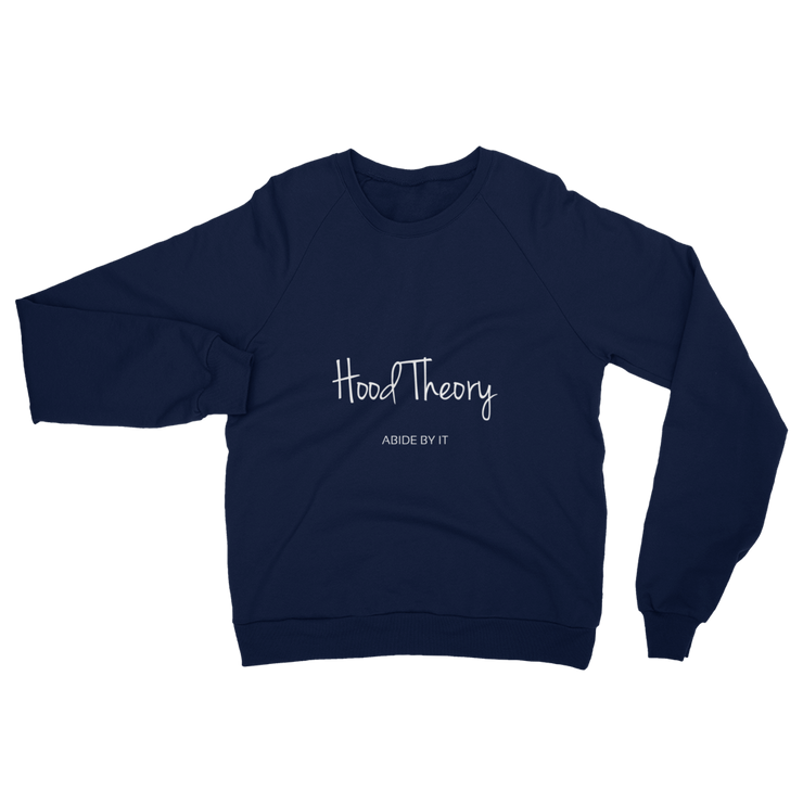 Hood Theory (WNB) Unisex California Fleece Raglan Sweatshirt