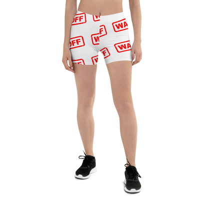 Hood Theory Memes (WAY OFF-Red) All-Over Print Women's Shorts