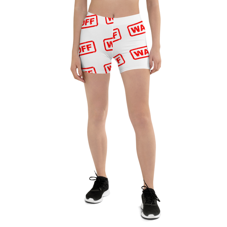 Hood Theory Memes (WAY OFF-Red) All-Over Print Women's Shorts