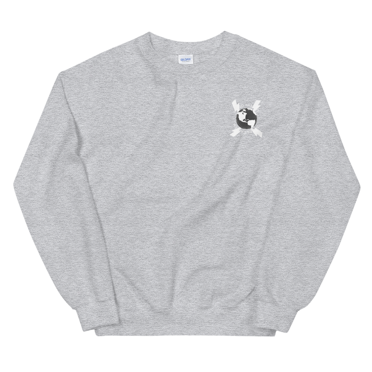 Hood Theory x James Caimen (G-WWEL) Unisex Crew Neck Sweatshirt