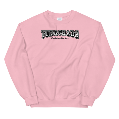 Hood Theory Memes (YUNGCHADS-FBL) Unisex Crew Neck Sweatshirt