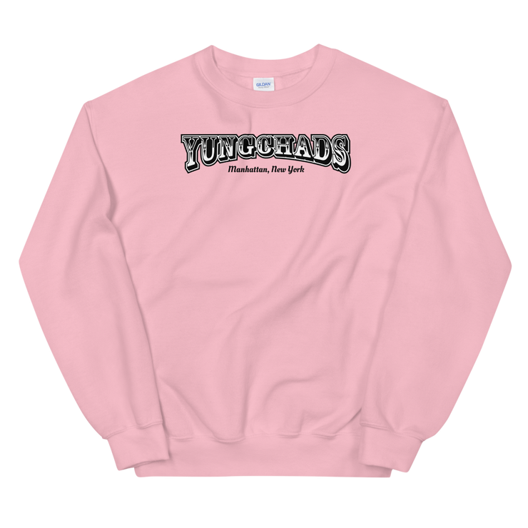 Hood Theory Memes (YUNGCHADS-FBL) Unisex Crew Neck Sweatshirt