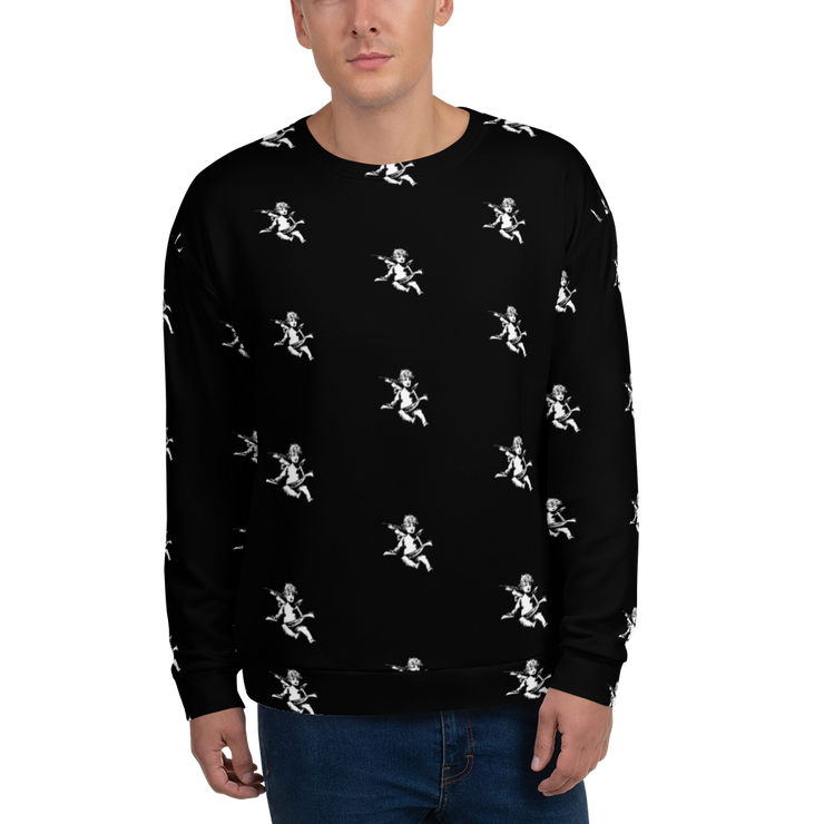 Hood Theory x James Caimen (C) Unisex Crew Neck Sweatshirt