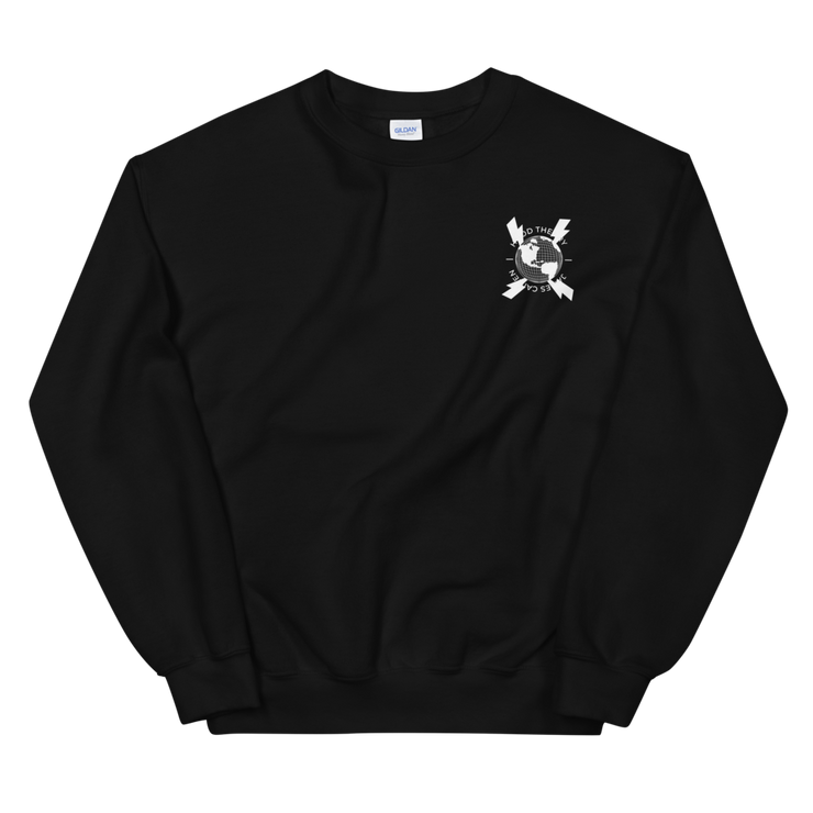 Hood Theory x James Caimen (G-WWEL) Unisex Crew Neck Sweatshirt