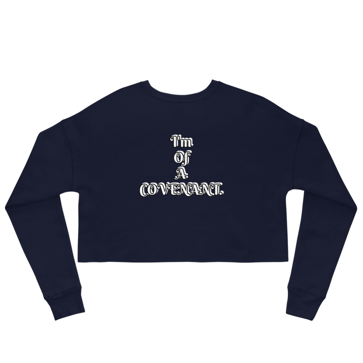 Hood Theory x James Caimen (COVENANT) Women's Crop Sweatshirt