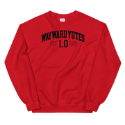 Hood Theory Memes (WAYWARD YUTES-BL) Unisex Crew Neck Sweatshirt