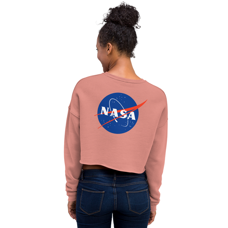 Hood Theory Memes (N.B.T) Women's Crop Sweatshirt