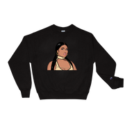 Hood Theory Hip Hop (NICKI) Men's Champion Sweatshirt