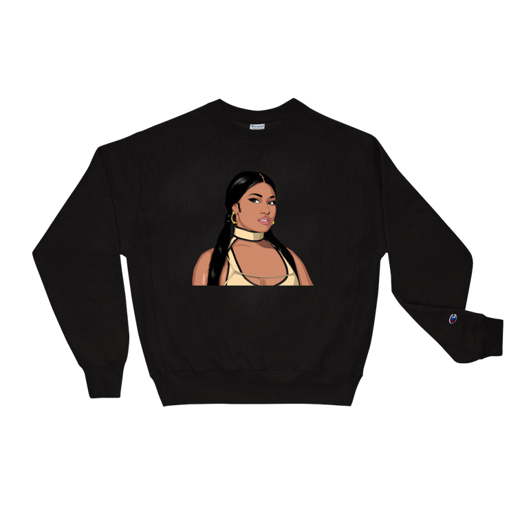 Hood Theory Hip Hop (NICKI) Men's Champion Sweatshirt